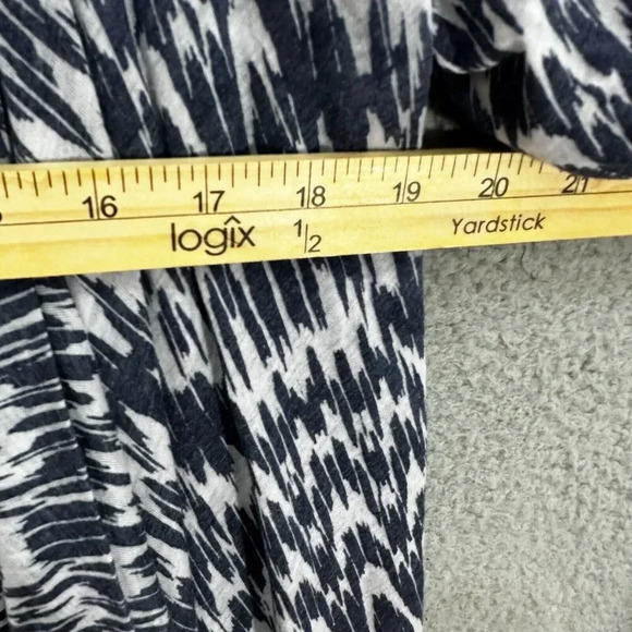 Velvet By Graham & Spencer Open Front Cardigan Women Small Geometric Lightweight - Picture 4 of 6